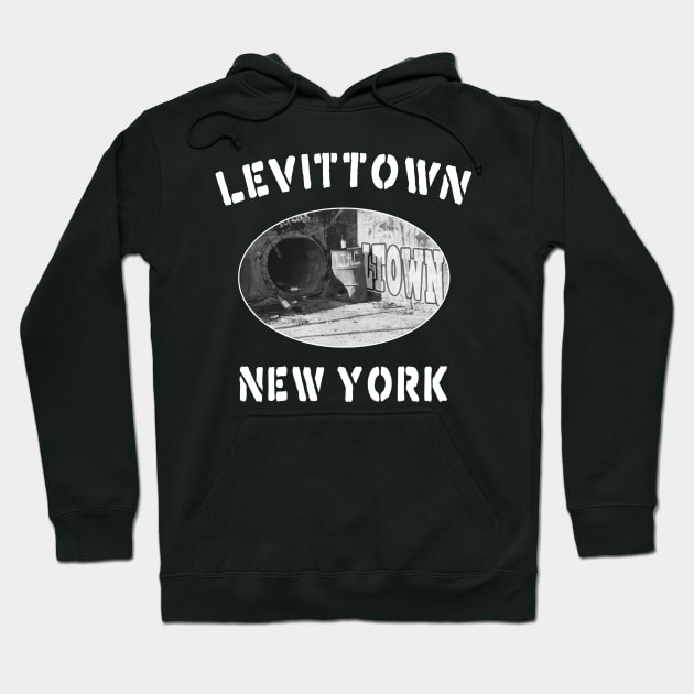 Levittown New York Sump Style Hoodie by LOCAL51631